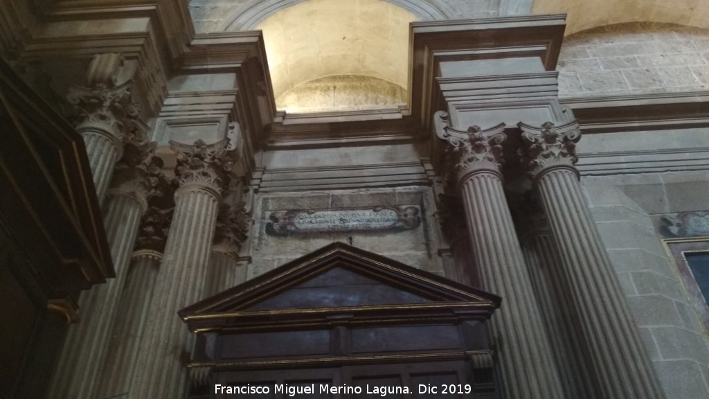 Catedral de Jan. Sacrista - Catedral de Jan. Sacrista. Detalle