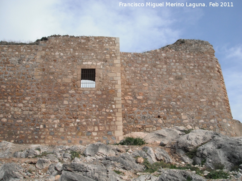 Castillo de La Guardia. Muralla - Castillo de La Guardia. Muralla. 