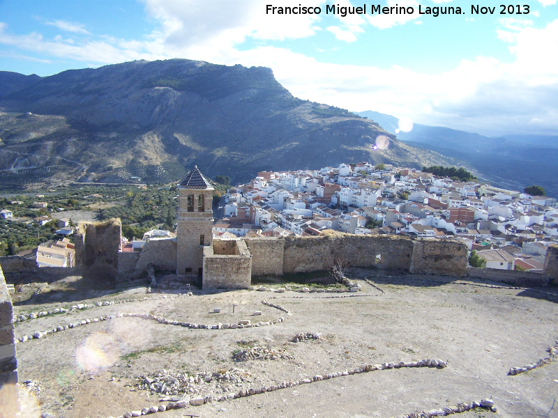 Castillo de La Guardia. Muralla - Castillo de La Guardia. Muralla. Muralla Este