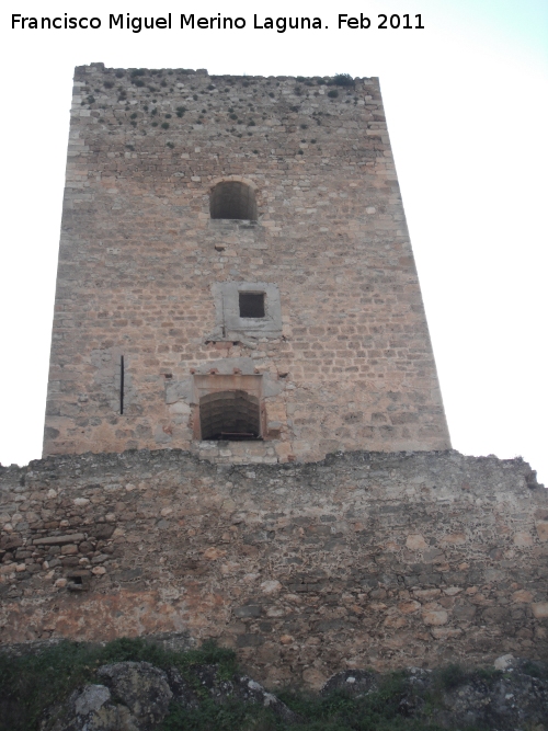 Castillo de La Guardia. Torre del Homenaje - Castillo de La Guardia. Torre del Homenaje. 