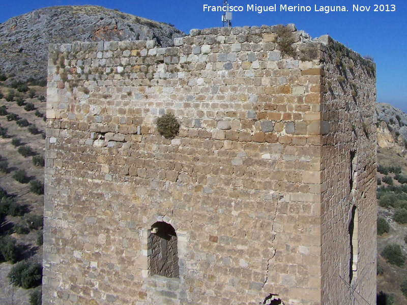 Castillo de La Guardia. Torre del Homenaje - Castillo de La Guardia. Torre del Homenaje. Parte alta