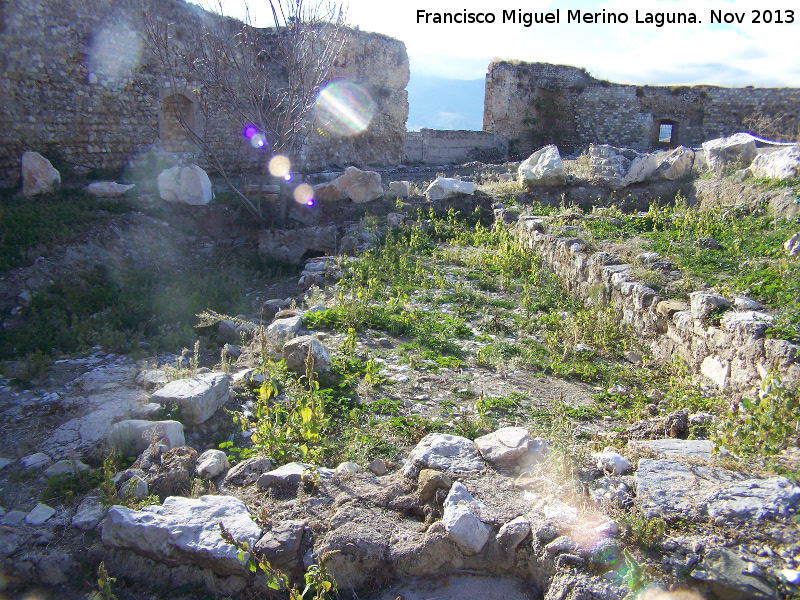 Castillo de La Guardia. Alcazaba - Castillo de La Guardia. Alcazaba. Excavacin arqueolgica