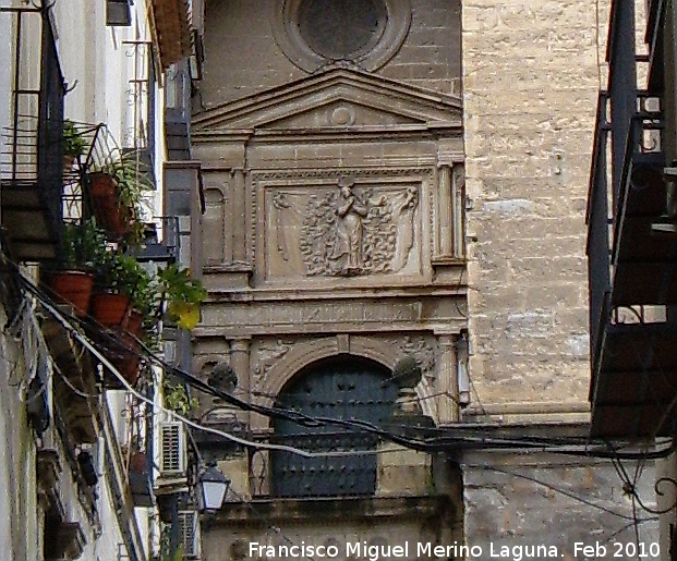 Catedral de Jan. Fachada Sur - Catedral de Jan. Fachada Sur. Desde la Calle Adabes