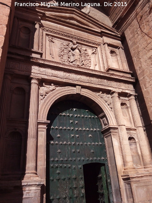 Catedral de Jan. Fachada Sur - Catedral de Jan. Fachada Sur. Portada