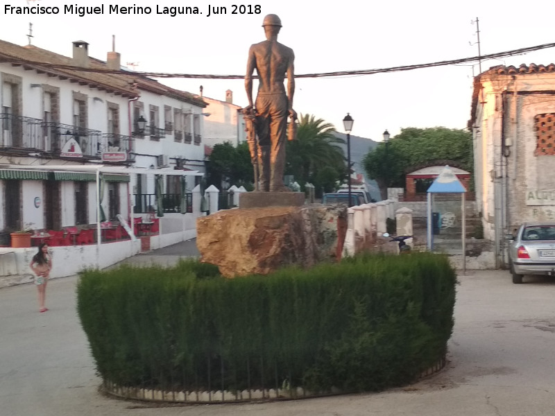 Monumento al Minero del Centenillo - Monumento al Minero del Centenillo. 