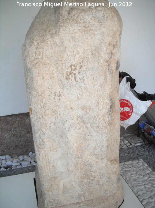 Iglesia de la Magdalena - Iglesia de la Magdalena. Inscripcin romana