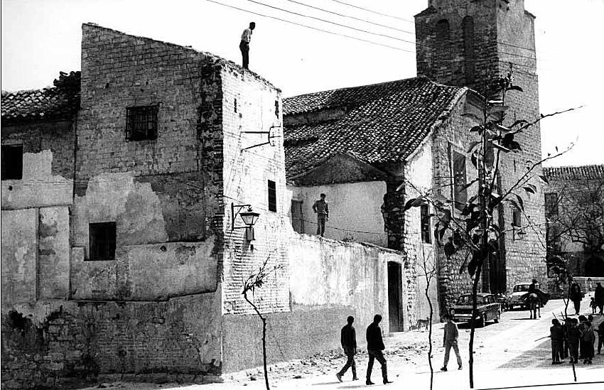 Iglesia de la Magdalena - Iglesia de la Magdalena. Foto antigua