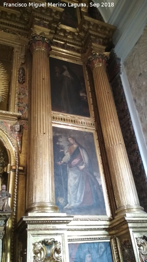 Convento de las Bernardas - Convento de las Bernardas. Retablo