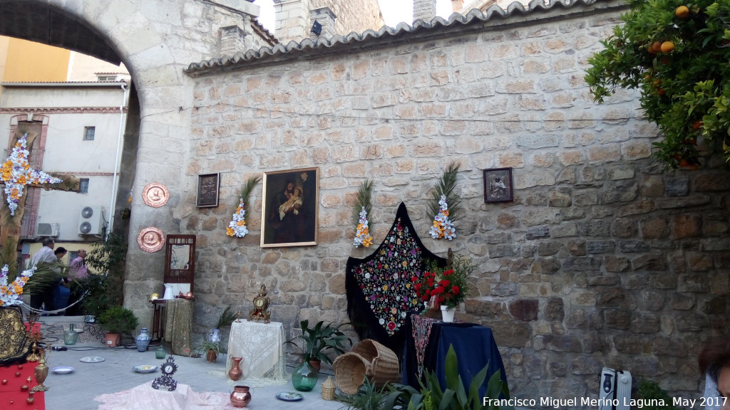 Convento de las Bernardas - Convento de las Bernardas. Fiesta de las Cruces