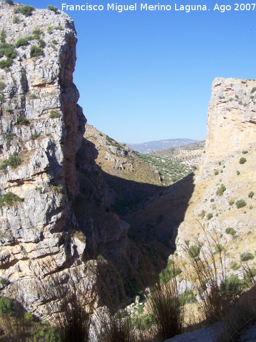 Los Caones - Los Caones. La Cerradura desde los Caones