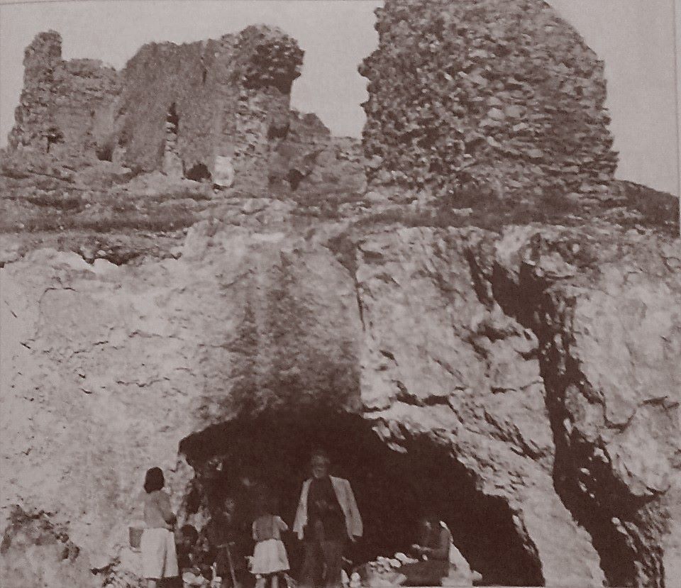 Casa-Cueva de la Curva del Curovita - Casa-Cueva de la Curva del Curovita. Foto antigua