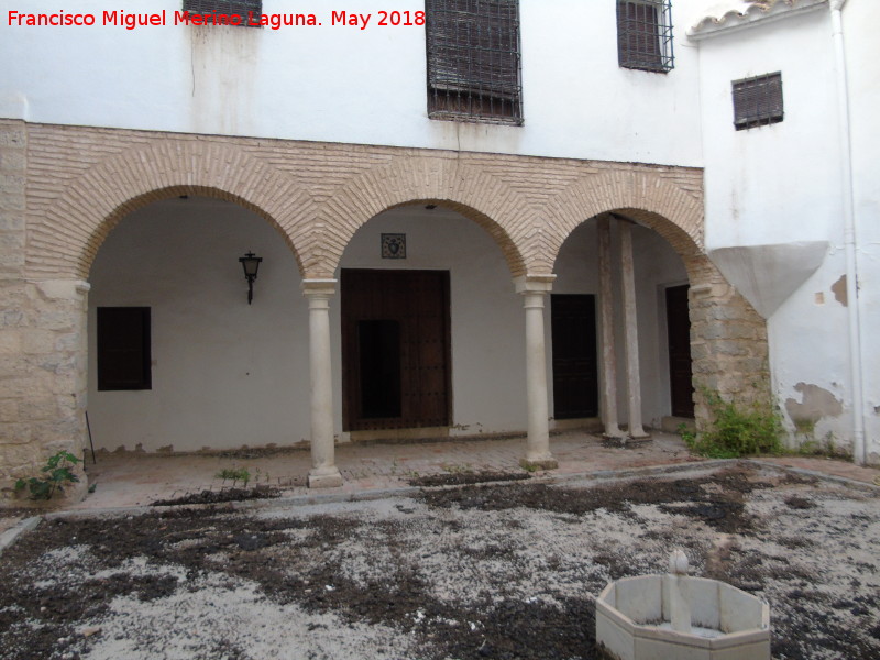 Convento de Santa rsula - Convento de Santa rsula. Patio de acceso