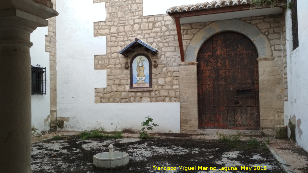 Convento de Santa rsula - Convento de Santa rsula. Patio de entrada