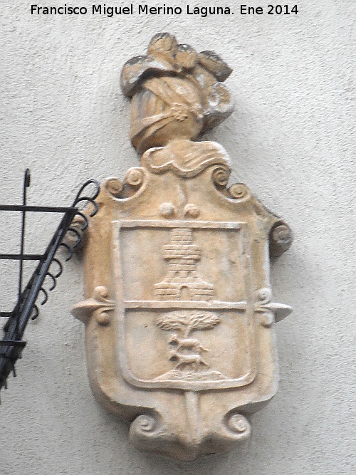 Casa de la Calle del Conde n 3 - Casa de la Calle del Conde n 3. Escudo derecho