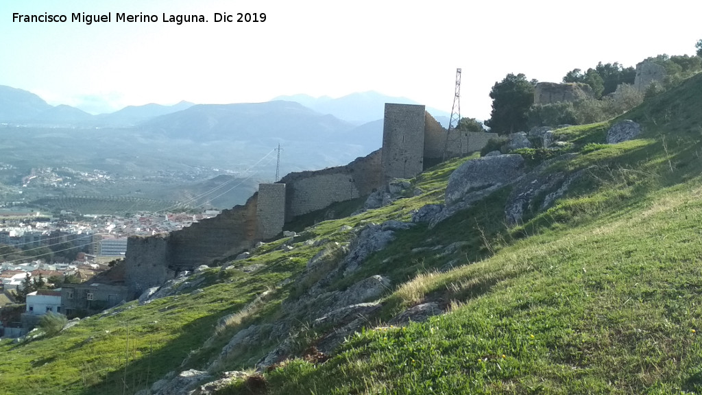 Muralla de Jan - Muralla de Jan. Muralla norte