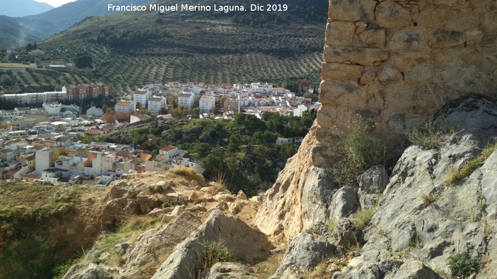 Muralla de Jan. Torren Sur II - Muralla de Jan. Torren Sur II. Unin entre el lienzo musulmn y el cristiano