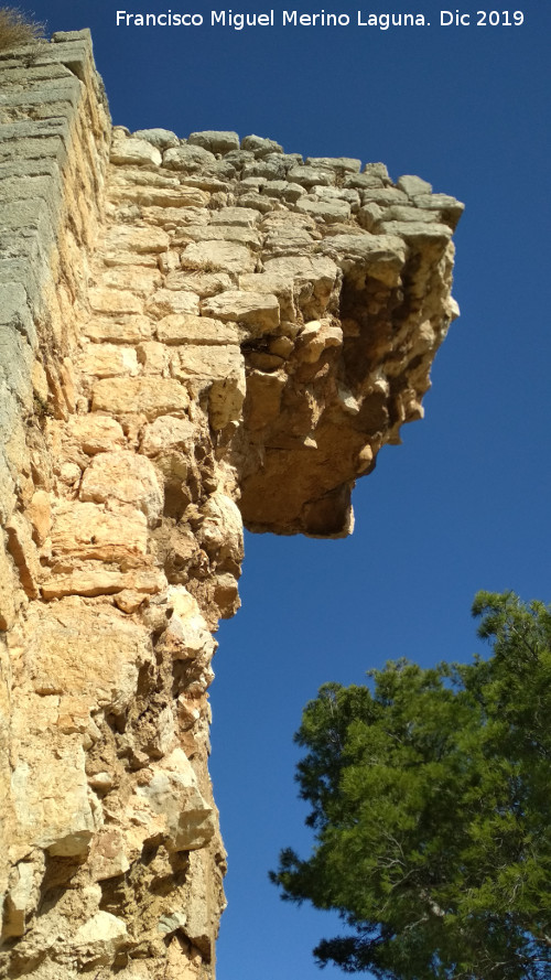 Muralla de Jan. Torren Sur II - Muralla de Jan. Torren Sur II. Detalle del arranque del lienzo