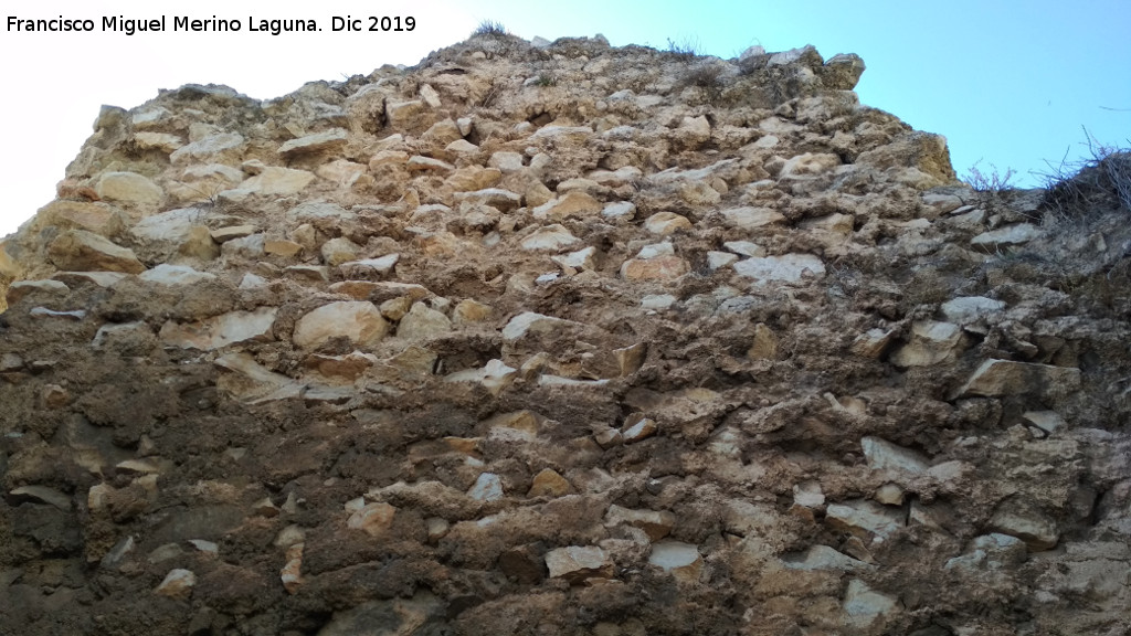 Muralla de Jan. Torren Sur I - Muralla de Jan. Torren Sur I. Resto original