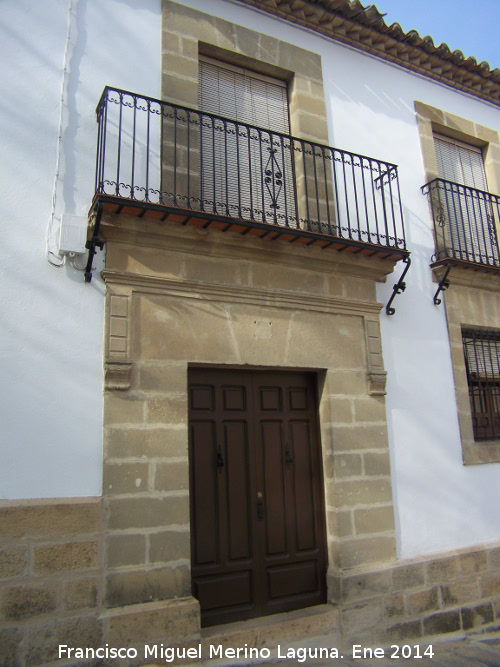 Casa de la Plaza de Santa Mara n 3 - Casa de la Plaza de Santa Mara n 3. Portada