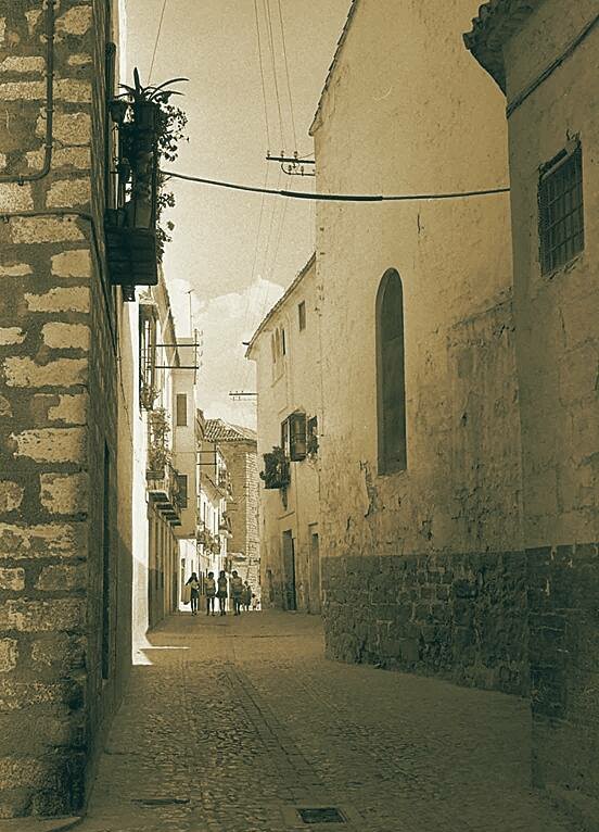 Calle Los Uribes - Calle Los Uribes. Foto antigua