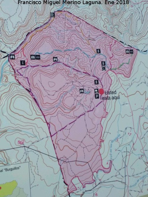 Dehesa Burguillos - Dehesa Burguillos. Mapa