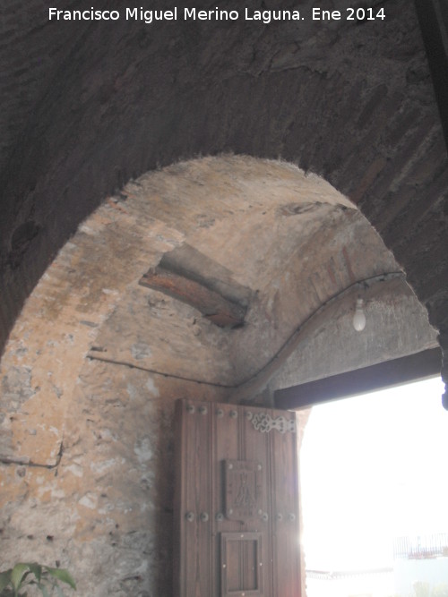 Castillo de Salobrea. Puerta de Acceso - Castillo de Salobrea. Puerta de Acceso. Interior