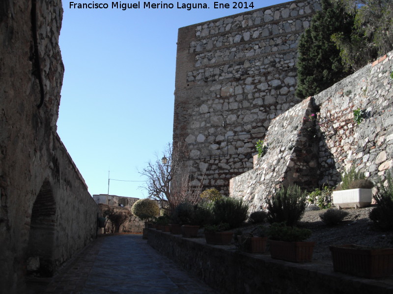 Castillo de Salobrea. Tercer recinto - Castillo de Salobrea. Tercer recinto. 