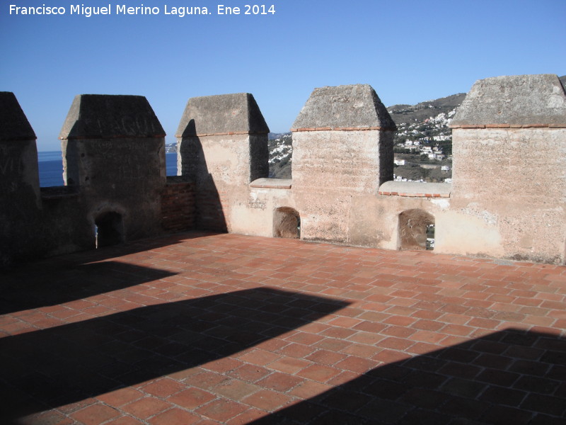 Castillo de Salobrea. Torre del Homenaje - Castillo de Salobrea. Torre del Homenaje. Azotea