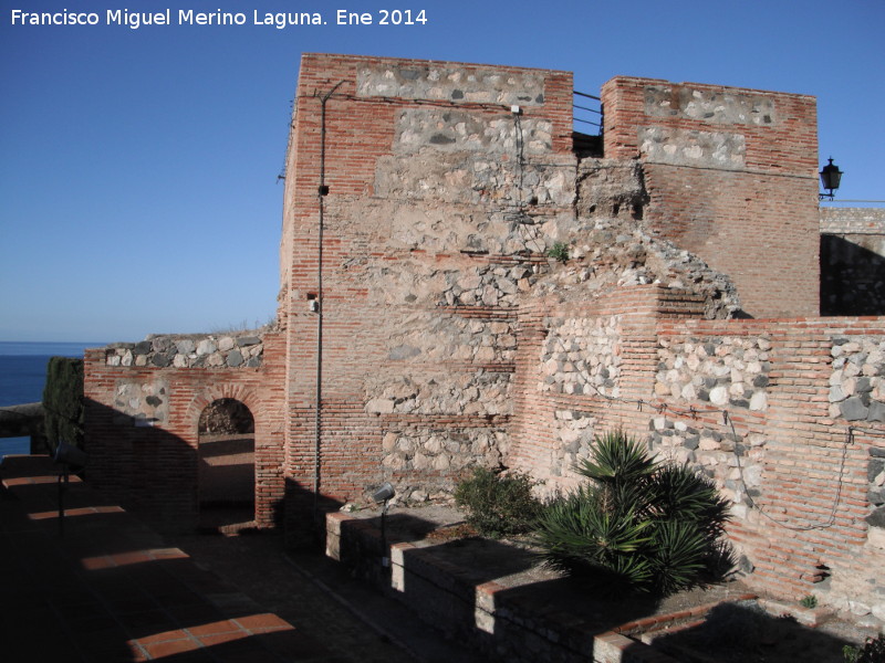 Castillo de Salobrea. Puerta de la Alcazaba - Castillo de Salobrea. Puerta de la Alcazaba. 