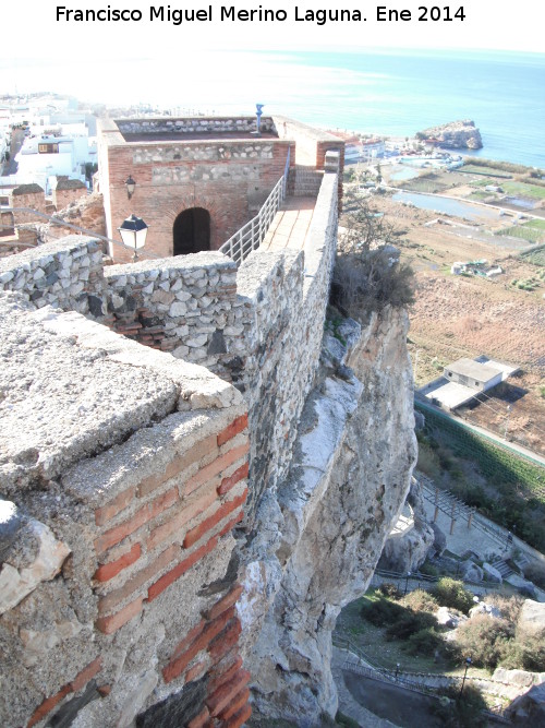 Castillo de Salobrea. Puerta de la Alcazaba - Castillo de Salobrea. Puerta de la Alcazaba. 