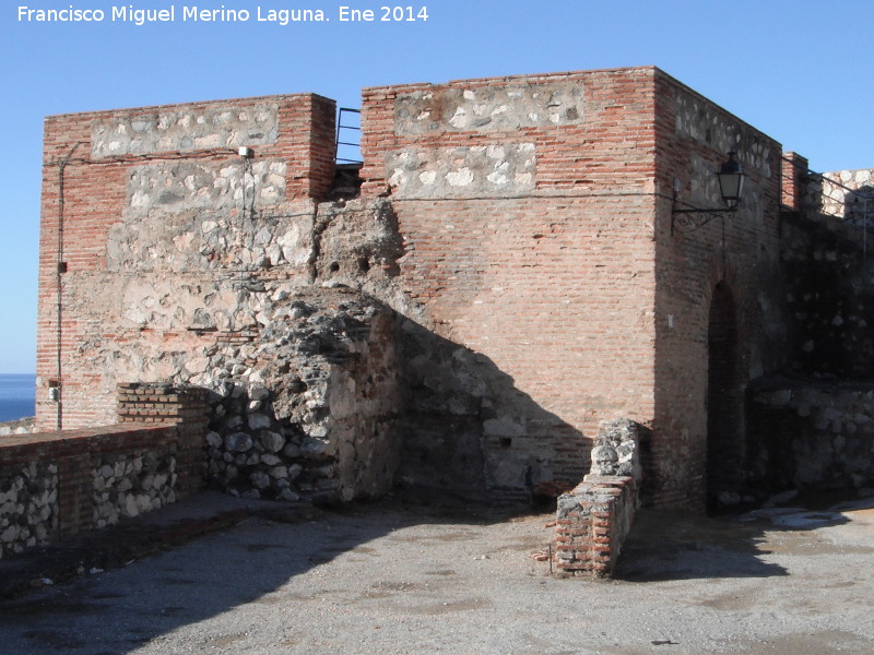 Castillo de Salobrea. Puerta de la Alcazaba - Castillo de Salobrea. Puerta de la Alcazaba. 