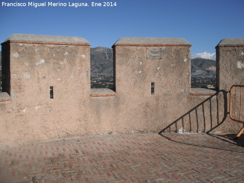 Castillo de Salobrea. Torre Nueva - Castillo de Salobrea. Torre Nueva. Azotea