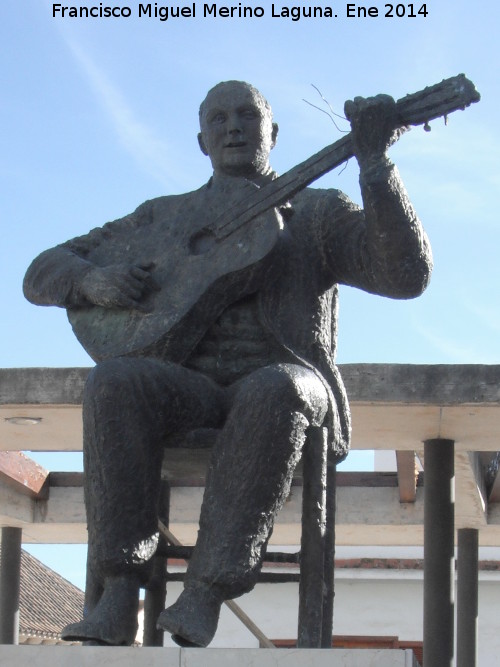 Monumento a Juan Breva - Monumento a Juan Breva. Estatua