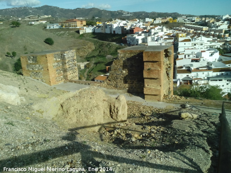 Alcazaba. Murallas del Sudeste - Alcazaba. Murallas del Sudeste. 