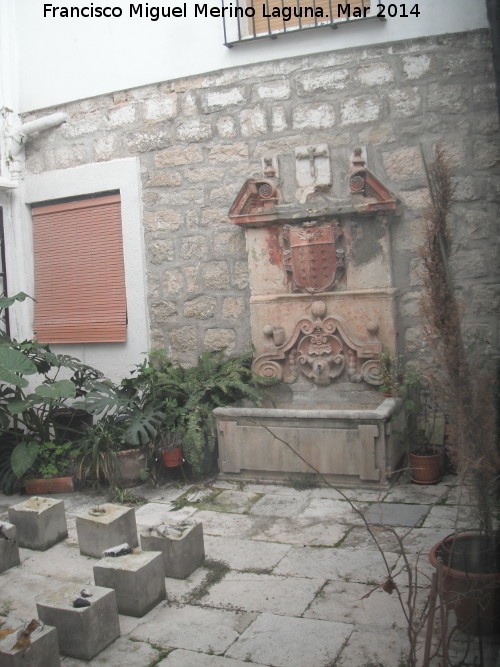 Palacio de los Salazares - Palacio de los Salazares. Patio