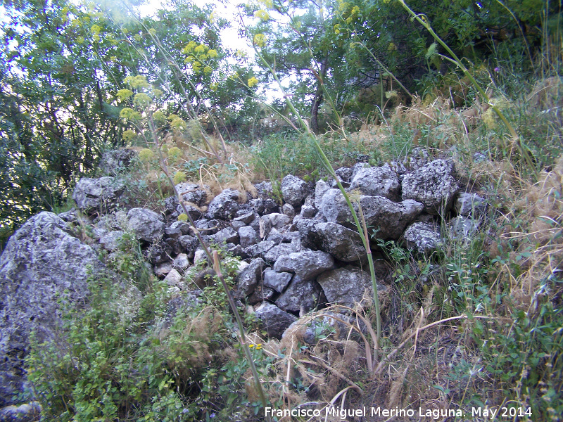 Aldea islmica de las Peas de Castro - Aldea islmica de las Peas de Castro. Puerta de acceso