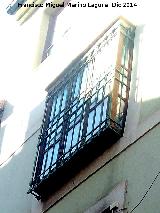 Casa de la Calle Muoz Garnica n 11. Rejera de rosetas