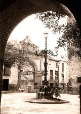 Farola de la Magdalena. Foto antigua