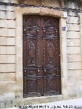 Casa de la Avenida Virgen de la Consolacin n 21. Puerta de entrada