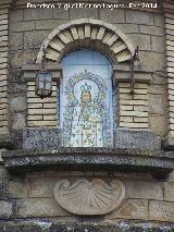 Hornacina de la Virgen de la Consolacin. 