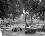 Parque de la Concordia. Foto antigua. Cochecitos de nios