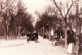 Paseo de la Estacin. Foto antigua