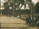 Paseo de la Estacin. Foto antigua. Paseo de Alfonso XIII