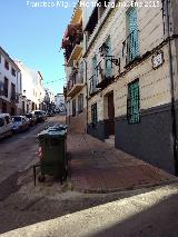 Fuente de la Calle Risquillo. Lugar de ubicacin de la desaparecida fuente