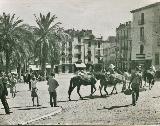 Plaza de la Constitucin. Foto antigua. Archivo IEG