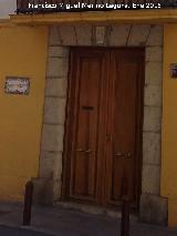 Casa de la Calle Martnez Molina n 19. Portada