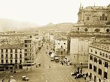 Plaza de San Francisco. Foto antigua