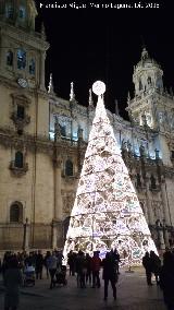 Plaza de Santa Mara. Iluminacin navidea