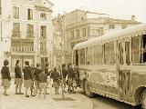 Plaza de Santa Mara. Foto antigua