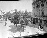 Plaza de Santa Mara. Foto antigua